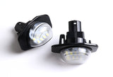 2011-2020 Toyota Sienna White 18-SMD 6000K LED License Plate Lights (2pcs)