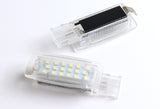 Volkswagen Golf / GTI / Eos / Jetta White 18-SMD LED Vanity Mirror Lamp Lights