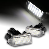 Toyota Camry / Avalon / Yaris / Prius C Bright White 18-SMD LED License Plate Lights (2pcs)