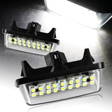 2016-2018 Toyota Prius / Prime 6000K White LED License Plate Lights (2pcs)