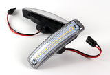 2006-2013 Ranger Rover Sport L320 White LED Turn Signal Front Side Marker Lights -Clear Lens