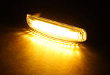 Land Rover LR2 LR3 LR4 L320 Amber LED Turn Signal Front Side Marker Lights -Clear Lens