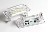 Mercedes-Benz / Dodge / Freight Liner Sprinter 2500 3500 6000K White LED License Plate Lights (2pcs)