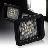 Ford F-150 F150 Raptor Xenon White 18-SMD LED License Plate Lights (2pcs)
