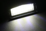2016-2021 Mazda MX-5 Miata White 18-SMD 6000K LED License Plate Lights (2pcs)