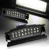 2016-2021 Mazda MX-5 Miata White 18-SMD 6000K LED License Plate Lights (2pcs)