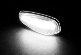 Mercedes-Benz W163 W638 W210 W414 W670 White LED Turn Signal Front Side Marker Lights -Clear Lens