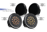 1989-2015 Mazda MX-5 Amber LED Side Repeater Indicator Lights -Clear Lens