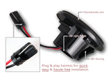 1989-2015 Mazda MX-5 Amber LED Side Repeater Indicator Lights -Smoked Lens