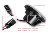 1989-2015 Mazda MX-5 White LED Side Repeater Indicator Lights -Clear Lens