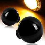 2003-2012 Range Rover L322 Amber LED Turn Signal Front Side Marker Lights -Smoked Lens