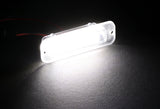Mercedes-Benz G500 G550 G55 AMG W463 White 18-SMD 6000K LED License Plate Lights (2pcs)