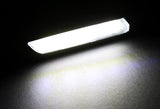 F10-Style BMW E81 E82 E90 E92 E60 E61 White LED Turn Signal Front Side Marker Lights -Clear Lens