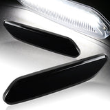 2012-2017 Mini Cooper R60 R61 White LED Turn Signal Front Side Marker Lights -Smoked Lens