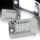 1994-2004 Land Rover Discovery 1 / 2 White SMD LED License Plate Lights (2pcs)