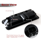 2015-2021 Ford Mustang Xenon White 18-SMD LED 6000K License Plate Lights (2pcs)