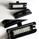 2015-2021 Ford Mustang Xenon White 18-SMD LED 6000K License Plate Lights (2pcs)