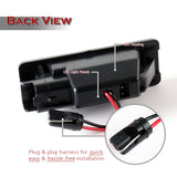 Infiniti Q50 / Nissan Armada / Juke / Rogue Xenon White 18-SMD LED License Plate Lights (2pcs)