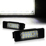 Infiniti Q50 / Nissan Armada / Juke / Rogue Xenon White 18-SMD LED License Plate Lights (2pcs)