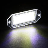 Volvo 850 940 960 S90 Saloon Xenon White SMD LED License Plate Lights (2pcs)