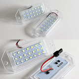 Volvo 850 940 960 S90 Saloon Xenon White SMD LED License Plate Lights (2pcs)