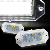 Volvo 850 940 960 S90 Saloon Xenon White SMD LED License Plate Lights (2pcs)