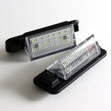 1992-1998 BMW E36 3-Series Xenon White 18-SMD 6000K LED License Plate Lights (2pcs)