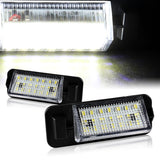 1992-1998 BMW E36 3-Series Xenon White 18-SMD 6000K LED License Plate Lights (2pcs)