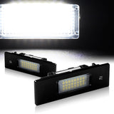 BMW E63 E64 F06 F12 F13 F20 E85 E86 E89  Xenon White LED License Plate Lights (2pcs)