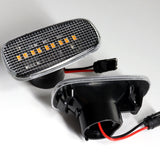 2001-2005 Lexus IS300 Sequential Amber LED Signal Side Marker Lights -Clear Lens