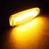 Mitsubishi Lancer EVO X / Mirage Amber LED Signal Side Marker Lights -Smoked Lens