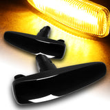 Mitsubishi Lancer EVO X / Mirage Amber LED Signal Side Marker Lights -Smoked Lens