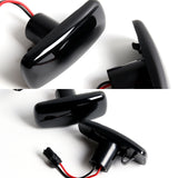 Jeep Grand Cherokee / Patriot / Compass Amber LED Turn Signal Front Side Marker Lights -Smoked Lens