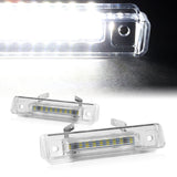 Mercedes-Benz SL / E Class W124 S124 R129 White 18-SMD LED License Plate Lights (2pcs)