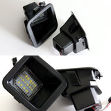 2017-2021 Ford F250 F350 F450 Super Duty Xenon White LED License Plate Lights (2pcs)
