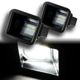 2017-2021 Ford F250 F350 F450 Super Duty Xenon White LED License Plate Lights (2pcs)