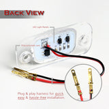 Volkswagen Golf MK3 / Polo 3 /  Classic / Variant SEAT White SMD LED License Plate Lights (2pcs)