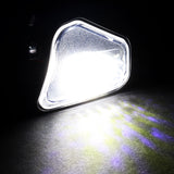Volkswagen VW Jetta / Passat / CC / Beetle White LED Side Mirror Puddle Lights -Clear Lens