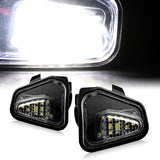 Volkswagen VW Jetta / Passat / CC / Beetle White LED Side Mirror Puddle Lights -Clear Lens