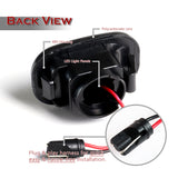 Toyota Supra / Celica / MR2 Spyder Sequential Amber LED Turn Signal Front Side Marker Lights -Smoked Lens