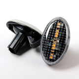 Subaru Impreza WRX STI / Forester / Liberty Amber LED Turn Signal Front Side Marker Lights -Clear Lens