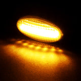 Subaru Impreza WRX STI / Forester / Liberty Amber LED Turn Signal Front Side Marker Lights -Clear Lens