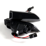 2017-2020 Mini Cooper Countryman Sequential Amber LED Turn Signal Front Side Marker Lights -Smoked Lens