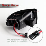 2007-2015 Smart Fortwo W451 Amber LED Turn Signal Front Side Marker Lights -Smoked Lens