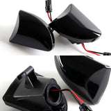 2007-2015 Smart Fortwo W451 Amber LED Turn Signal Front Side Marker Lights -Smoked Lens