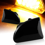 2007-2015 Smart Fortwo W451 Amber LED Turn Signal Front Side Marker Lights -Smoked Lens