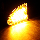 2007-2015 Smart Fortwo W451 Amber LED Turn Signal Front Side Marker Lights -Clear Lens