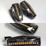 Hyundai Tucson / Tiburon / Sonata / Elantra Amber LED Turn Signal Front Side Marker Lights -Clear Lens