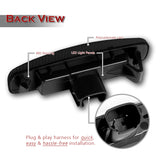 Infiniti M35 M45 G35 G37 / Nissan Pathfinder Sequential Amber LED Turn Signal Front Side Marker Lights -Smoked Lens