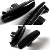 Infiniti M35 M45 G35 G37 / Nissan Pathfinder Amber LED Turn Signal Front Side Marker Lights -Smoked Lens